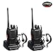 Produktbild Walkie Talkie Funkgerät Set Wiederaufladbar Langstrecken Handfunkgerät für Erwachsene mit originalem Kopfhörer-Ladegerät (2er-Pack)