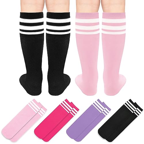 Image of Olreco Toddler Soccer Socks Kids Baseball Socks Youth Softball Sock for Girls Boys Football Sock Boys Athletic Accessories