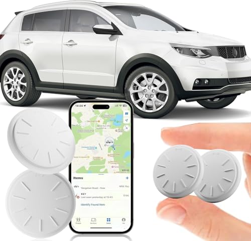Image of GPS Tracker for Vehicles, 1PCS Tracker Device for Vehicles, Work with Find My (iOS Only), Tracking Devices for Cars Hidden with Waterproof Case, No Monthly Fee GPS Trackers
