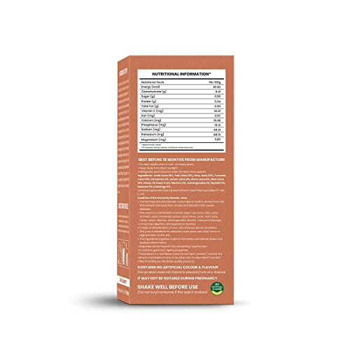Image of Nutriorg Immunity Booster Juice 500 ml (Pack of 2) | Improves your digestion | Boosts Immunity | Used Organically Grown ingredients