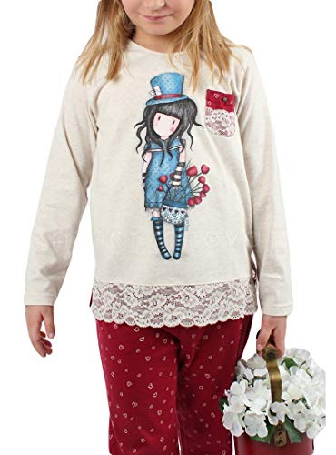 SANTORO LONDON - Pijama Santoro GORJUSS NIÑA Niñas Color: Beige Talla: 14
