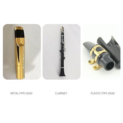 Saxophone Mouthpiece Cushions,Clarinet Mouthpiece Pad, 0.8mm(16 paces) Black