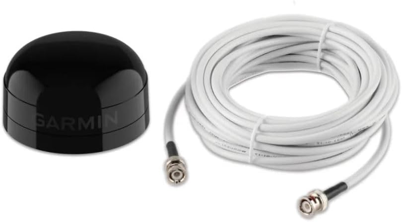 GARMIN 010-12017-30 GA38 BLACK,Can Be Pole/ Surface Mount/ Under-Deck Mount; 3-19/32 Inch Diameter x 1-15/18 Inch Height; -22 To 158 Degree Fahrenheit Operating Temperature;High-Impact Plastic Alloy