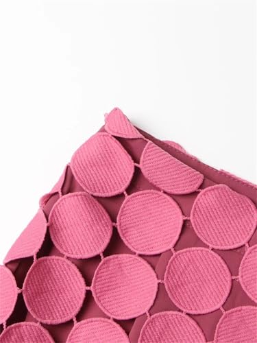 Womens Cut Out Skirt High Waist Patchwork Tassel Irregular Hem Solid Midi Skirts3