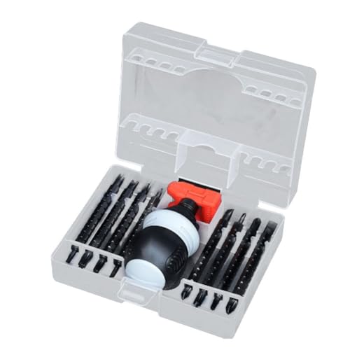 WheatThrive Jeu de tournevis à cliquet, tournevis télescopique avec fonction de rotation automatique bidirectionnelle pour la décoration de la maison,...