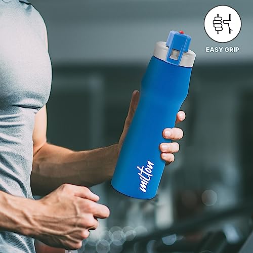 Image of MILTON champ 1000 stainless steel water bottle, 885 ml, blue