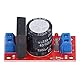 8A Gleichrichter-Filter-Leistungsplatine AC-zu-DC-Netzteil-Gleichrichterplatine mit Roter LED-Anzeige
