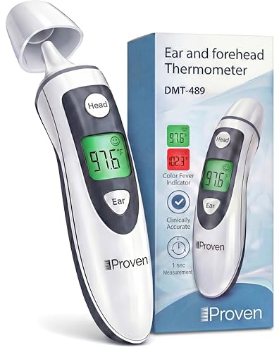 iProven Digital Thermometer for Adults Kids and Baby - Ear and...