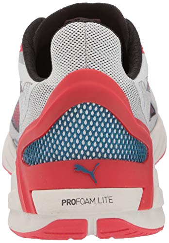 PUMA PUMA Men's Ultraride Running-Shoe, Gray Violet-High Risk Red, 8