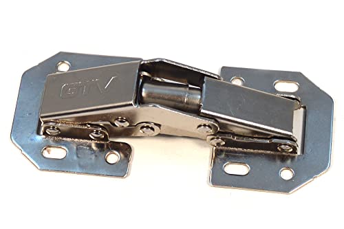 GTV Lot de 4 charnières à visser pour meuble