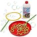 GRANDE SET per bolle di sapone con albero e cerchio per bambini + 500 ml di liquido (9477) immagine