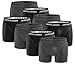 Produktbild JACK & JONES Boxershorts 8er Pack - Dark Grey Melange - Gr. L