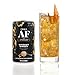 AF Drinks Non-Alcoholic Whiskey Ginger | Alcohol Alternative Sparkling Cocktails with AFTERGLOW Botanical Warmth | Gluten-Free, Low-Calorie | 8.4 oz Cans (12-Pack)