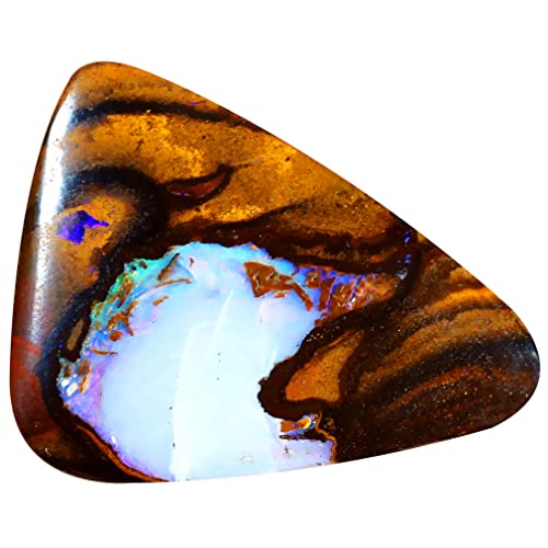 Opale naturelle en vrac de 13,37 carats : la pierre précieuse idéale pour un cadeau mémorable