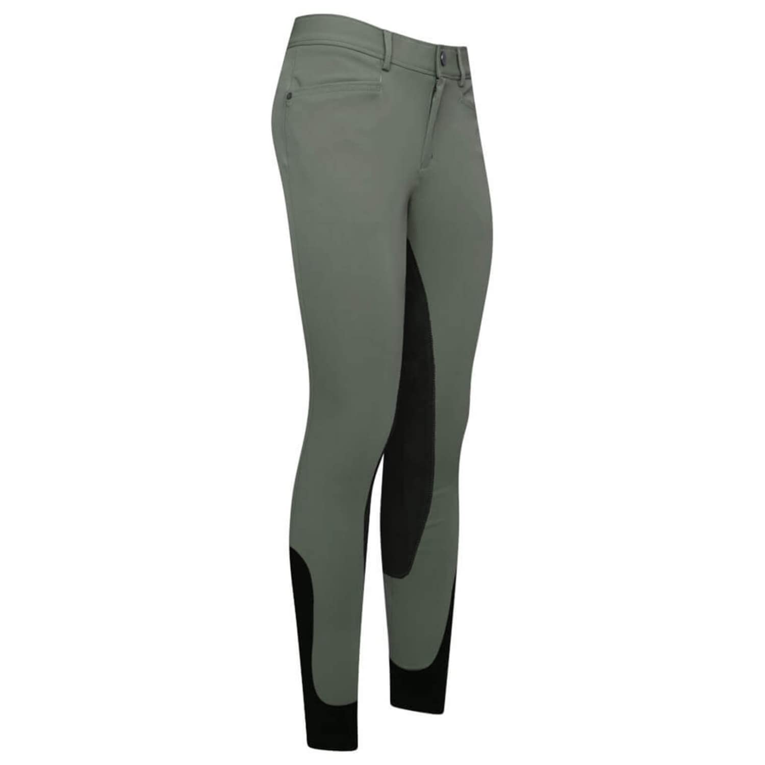 euro-star Pantalones de equitación Camillo FullGrip para hombre, color gris y verde oliva claro 2022