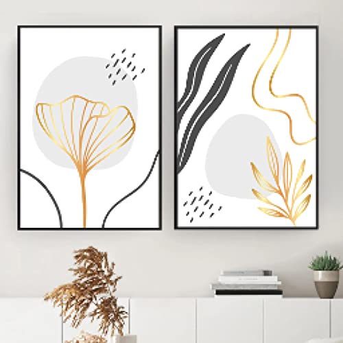Décor à la maison salon toile abstraite pour dynamiser un mur vide