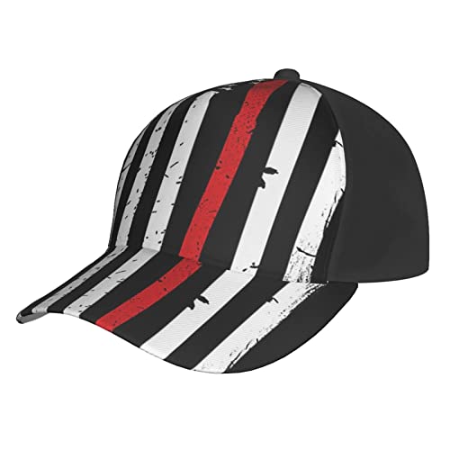 Casquette baseball drapeau USA noir aux finitions soignées et broderie américaine précise