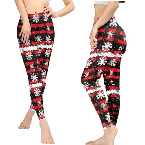 NDISTIN Women High Waist Tummy Control Leggings for Sports Running Gym Fitness Workout Yoga Pants Full Length