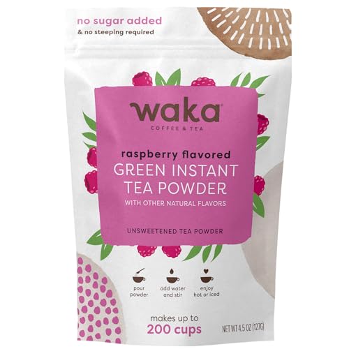 Waka Instant Raspberry Green Tea