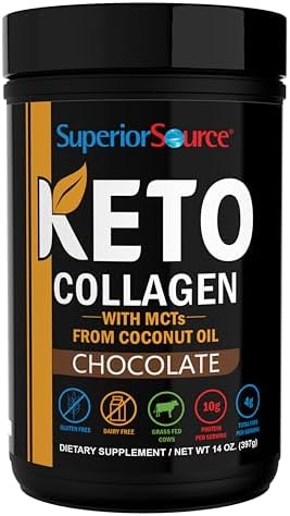 Superior Source Keto Collagen - Collagen Protein Powder with MCT ...