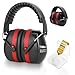Nexus® Cascos Insonorizacion Para Estudiar Plegables con tapones oidos cancelacion de ruido 34dB | Cascos Cancelación de Ruido | Cascos Antiruido | Cascos Insonorizados | Auriculares Cancelacion Ruido
