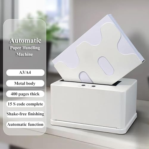 Paper Jogger e selezionatrice automatica per rilegatura, organizzazione efficiente in 15 secondi, fino a 400 pagine