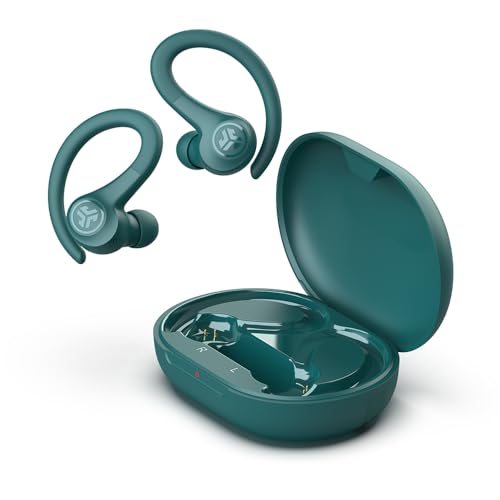 【JLab公式】Go Sport + ワイヤレスイヤホン ランニング スポーツ アウトドア ジム イヤホン Bluetooth 耳掛け 防水 落ちにくい ランニングイヤホン 外部音取り込み マイク付き iPhone Android 片耳 両耳 合計35時間