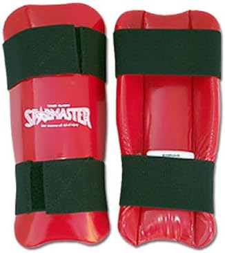 Tiger Claw Martial Arts Shin Guard - Sparmaster Shin Guard - Red
