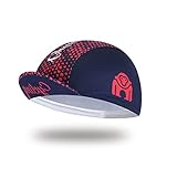 [lapset] サイクルキャップ インナーキャップ サイクリング 自転車 帽子 メンズ レディース 男女兼用 モンキー 7色 (ダークチェリー)