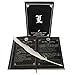 Cuaderno de la Muerte de Light Yagami para los Fans de Death Note | con Pluma de Ave