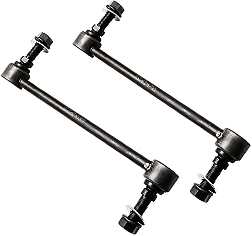 Image of Detroit Axle - AWD Front End Kit for 05-10 Chrysler 300, 05-08 Dodge Magnum, 07-10 Charger, Shock Absorbers Upper Control Arms w /Ball Joint Tie Rods Sway Bars Boots Replacement - 12pc Set