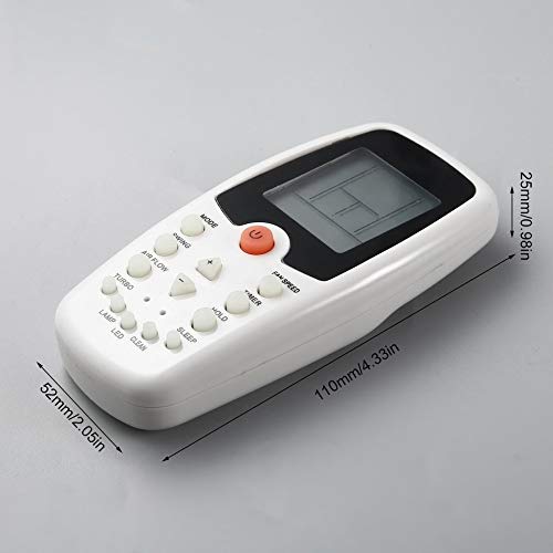 Sostituzione telecomando telecomando universale Smart Climatizzatore ZH/EZ-01 AC A/C - Grigio