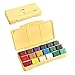 Price comparison product image HIMI Gouache Paint Kit, 18 Colors Jelly Cuts Design with Portable Case, Perfect for Oil, Acrylic and More Painting, 30ml (Yellow)