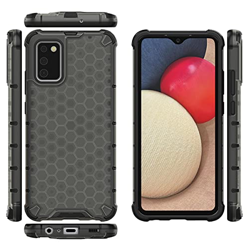 Image of Glasgow Back Case Cover Designed for Samsung Galaxy A02s - Black