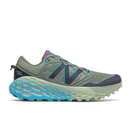 New Balance Women's, Fresh Foam More Trail v1 Running Shoe Celadon 8.5 B