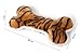 Karlie Safari Knochen Jarco, Hundespielzeug, Plüsch, Braun/Tiger, 30x16x7 cm