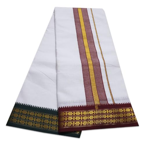 Image of vimayam pure cotton colour Dhoties 9X5