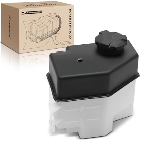 A-Premium Engine Coolant Overflow Recovery Reservoir Tank [with Cap] Compatible with Hyundai Accent 2006-2011 & Kia Rio 2006-2011, Rio5 2006-2011, 1.6L, Petrol