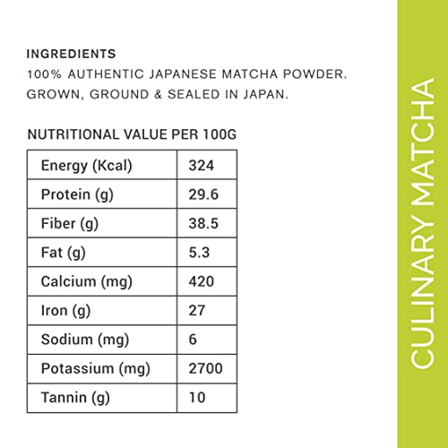Image of Chymey Japanese Matcha Green Tea Powder | 30 Grams | Culinary Grade | 100% Pure & Authentic
