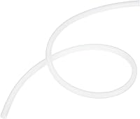 Vista 15 de YOKIVE Tubo de silicona, transferencia de agua, ideal para bomba (transparente, 0.118x0.157 in IDxOD, 16.4 ft)