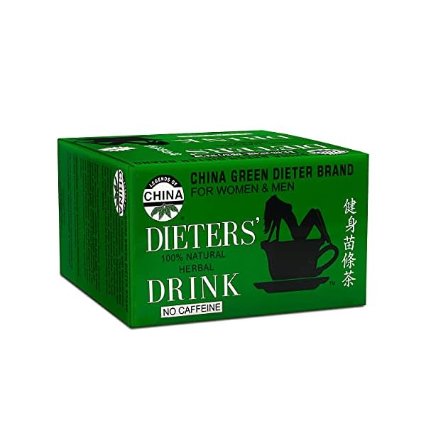 Uncle-Lees-Dieters-Detox-Tea-for-Weight-Loss-and-Belly-Fat-Chinese-Green-Slim-Tea-With-Senna-Leaves-100-Percent-Natural-No-Caffeine-30-Tea-Bags-Pack-of-3 China Green Dieters Tea by Uncle Lee - Detox Tea with Senna Laxative, Constipation Relief for Adults, Supports A Healthy Weight, Caffeine-Free Herbal Tea Bags, 30 Count (Pack of 3)