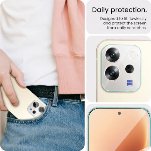 Image of ArmourPro Tempered Glass and Clear Camera Lens Protector for Vivo V70, Edge to Edge Screen Guard, Anti-Bubble, Scratch Resistant, Anti-Fingerprint, Installation Kit | Clear