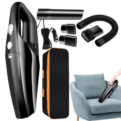 Cordless Handheld - Cordless | Car Vacuum with 9000PA Powerful Suction | Portable Automobile Detailing Air Blower for Kitchen Vehicle Computer | Hand Vacuum for Car