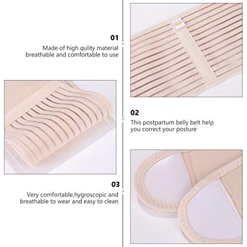 Faja postparto 3 piezas para soporte abdominal EXCEART miniatura 6