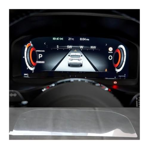 Film en verre trempé pour Nissan Qashqai J12 2025 protection écran compteur 12.3 pouces
