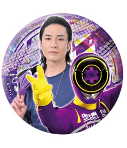 焔先斗　ブンバイオレット 缶バッジセット 爆上戦隊ブンブンジャー 焔先斗 ブンバイオレット 缶バッジ