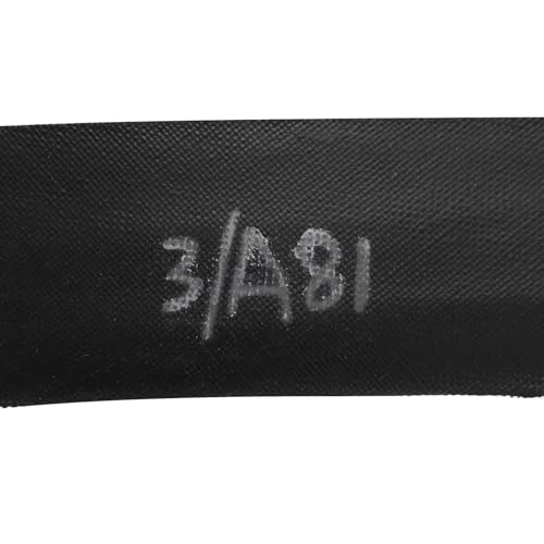 Image of uxcell 3 /A81 or 3 /4L830 Banded V-Belt Classic Wrapped Rubber, 3 Banded /3 Ribs, A Profile, 81 inch(2060mm) Inside Circumference