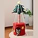 Gralara Christmas Tree Cat House Activity Center Lightweight Versatile for Home Decoration Cute Pet Toy 13.7x33.5inch