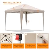 Zoom IMG-2 bontec gazebo 3x3m pieghevole impermeabile Zoom IMG-2 bontec gazebo 3x3m pieghevole impermeabile