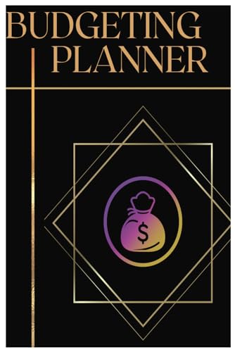 Budgeting Planner: Includes Spending Habit Summary | Weekly and Monthly and Yearly Financial Organizer | Savings - Bills - Debt Trackers | Modern Black & Gold